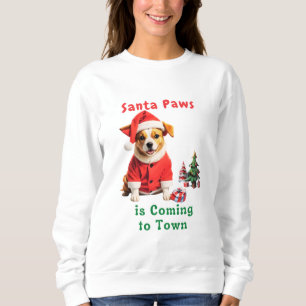 Santa Paws komt naar de stad feestelijke huisdier Trui