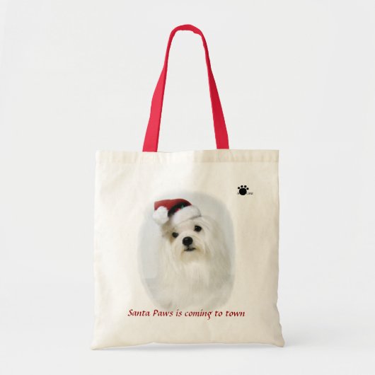 Santa Paws komt naar het tas (Voorkant)