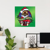 Santa Paws Poster (Thuiskantoor)