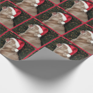 Santa Paws - Weimaranerstijl - Verpakkingspapier Cadeaupapier