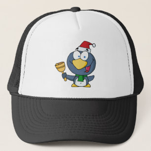 Santa Penguin met Jingle Bell Trucker Pet