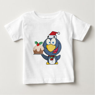 Santa Penguin met kerstkaken