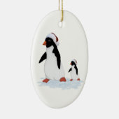 Santa Penguins Ornament (Rechts)