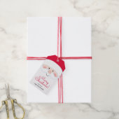 Santa Personalized Cadeaulabel (Met Touw)
