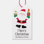 Santa Personalized Cadeaulabel (Voorkant)