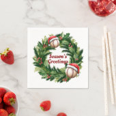 Santa Pet Baseball  Servet (Insitu)