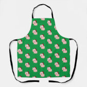 Santa Pig Pattern Schort (Voorkant)