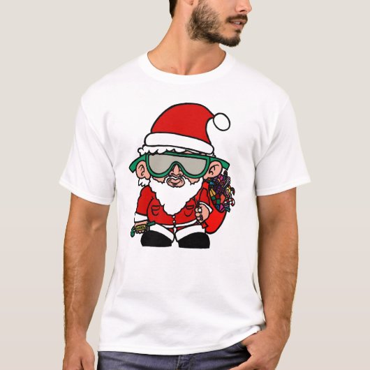 santa pimpin t-shirt (Voorkant)