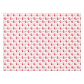 Santa Pink Flamingo Kerstfeestdag Tafelkleed (Voorkant (Horizontaal))