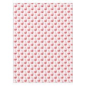 Santa Pink Flamingo Kerstfeestdag Tafelkleed (Voorkant)