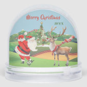 SANTA PLAYS GOLF TEES THE SEASON (Arrière)