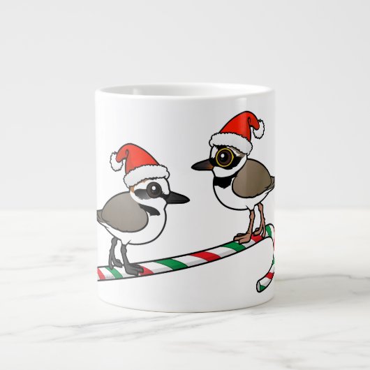 Santa Plovers Extra Grote Mok (Voorkant)
