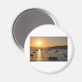 Santa ponsa zonsondergang magneet (Voorkant / Achterkant)