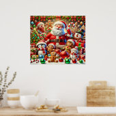 Santa Poster (Cuisine)