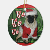 Santa Pug Ornament (Links)