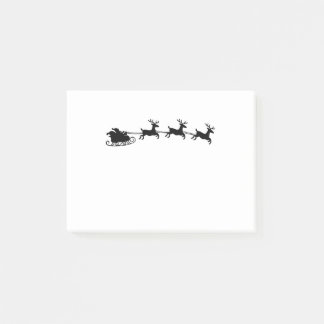 Santa Reindeer Sleigh Post-it® Notes