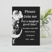 Santa Rejoignez-Moi Invitation (Debout devant)
