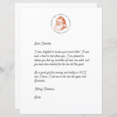 Santa Reply Letter (Voorkant / Achterkant)