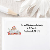 Santa Return Adres Label (Insitu)