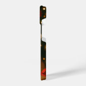 Santa Ribbon Cat iPhone 14 Case Hoesje (Linkerkant)