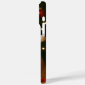 Santa Ribbon Cat iPhone 16 Pro Max Case (Achterkant / Links)