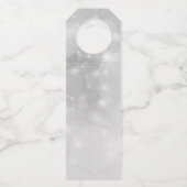 Santa Riding Christmas Peppermint Snoep Train Flessenhanger (Achterkant)