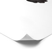 Santa Riding op Hippo Poster (Hoek)