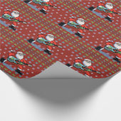 Santa Rock Ugly Cadeaupapier (Hoek)