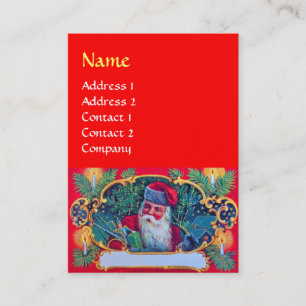 SANTA rood Visitekaartje