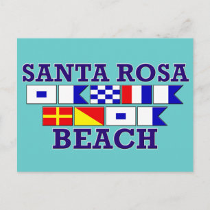 Santa Rosa Beach Briefkaart