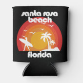 Santa Rosa Beach, Florida Blikjeskoeler (Voorkant)