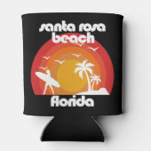 Santa Rosa Beach, Florida Blikjeskoeler (Achterkant)