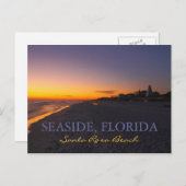 Santa Rosa Beach - Seaside, Florida Briefkaart (Voorkant / Achterkant)