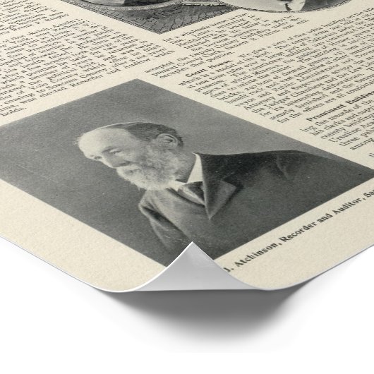 Santa Rosa, Californië 3 Poster (Hoek)