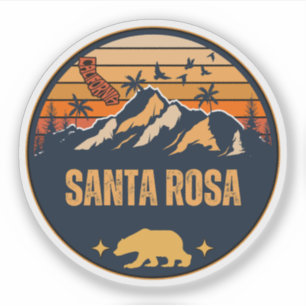 Santa Rosa, Californië Sticker