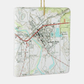 Santa Rosa NM  Topo Keramisch Ornament (Rechts)