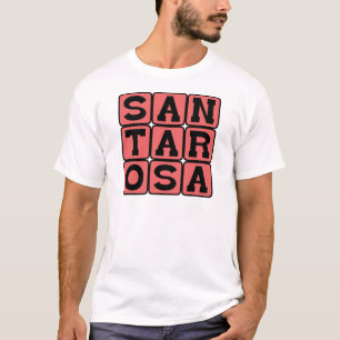 Santa Rosa, Stad in Californië T-shirt
