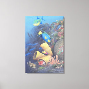 Santa Rosa Wall 1 Fine Art Wrapped Canvas afdrukke Afdruk