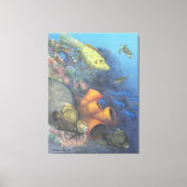 Santa Rosa Wall 2 Fine Art Wrapped Canvas afdrukke Afdruk (Voorkant)