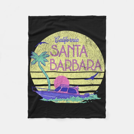 Santa Rra _5  Fleece Deken (Voorkant)