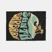 Santa Rra  Fleece Deken (Voorkant (Horizontaal))