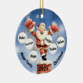 Santa’s Festive Chimney Ornament (Rechts)