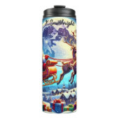 Santa’s Interstellar Eve Ride Thermosbeker (Voorkant)