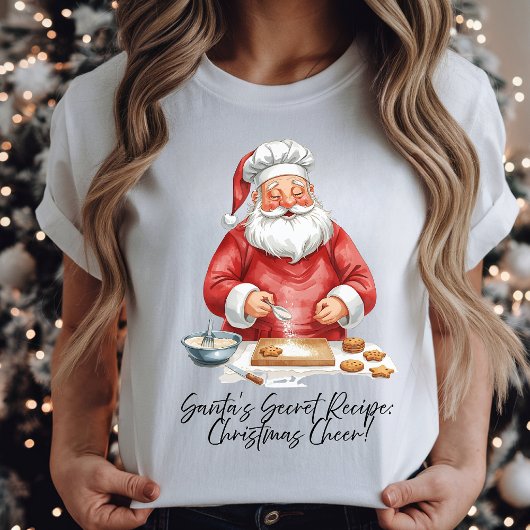 Santa’s Secret Recipe: Christmas Cheer! Tri-Blend Shirt
