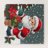 Santa’s Secret Winter Garden Legpuzzel (Horizontaal)