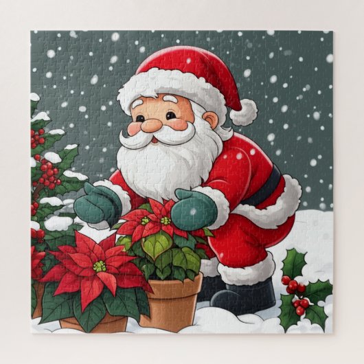 Santa’s Secret Winter Garden Legpuzzel (Verticaal)