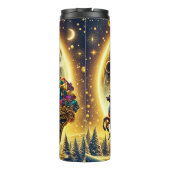 Santa’s Starlit Holiday Dash Thermosbeker (Achterkant)