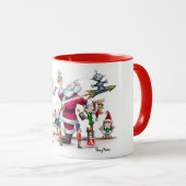 Santa’s Toy Shp Mug (Devant droit)