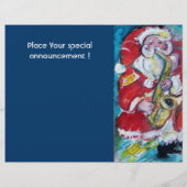 SANTA & SAX FLYER (Achterkant)