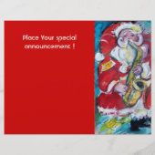 SANTA & SAX FLYER (Achterkant)